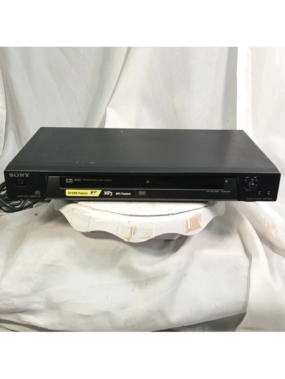 Sony DVP-NS315 DVD CD Player MP3 JPEG Progressive Scan Black Tested Works
